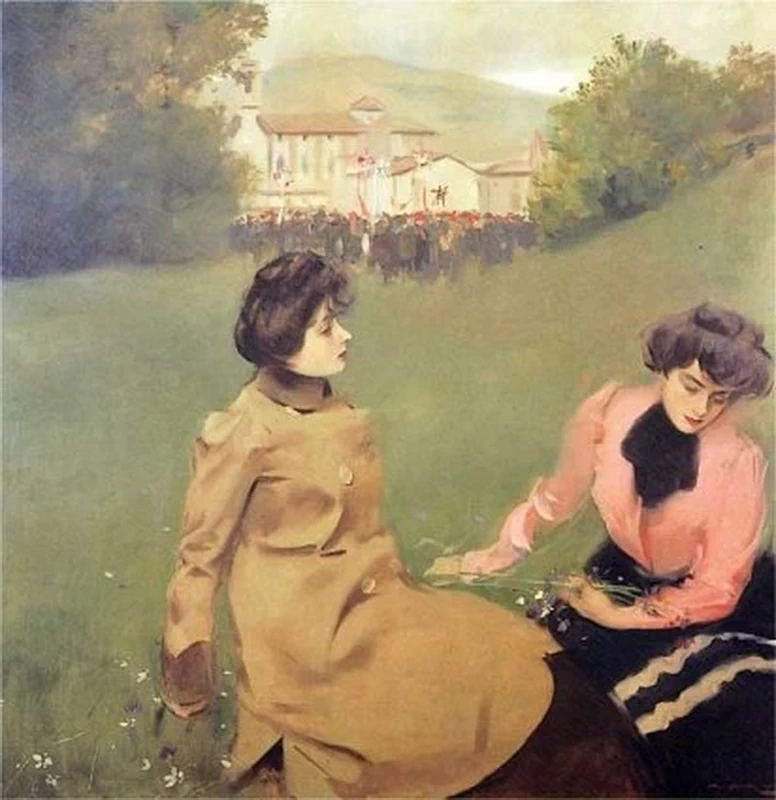 Ramon Casas - Le caramelle, Cercle del Liceu, Barcellona